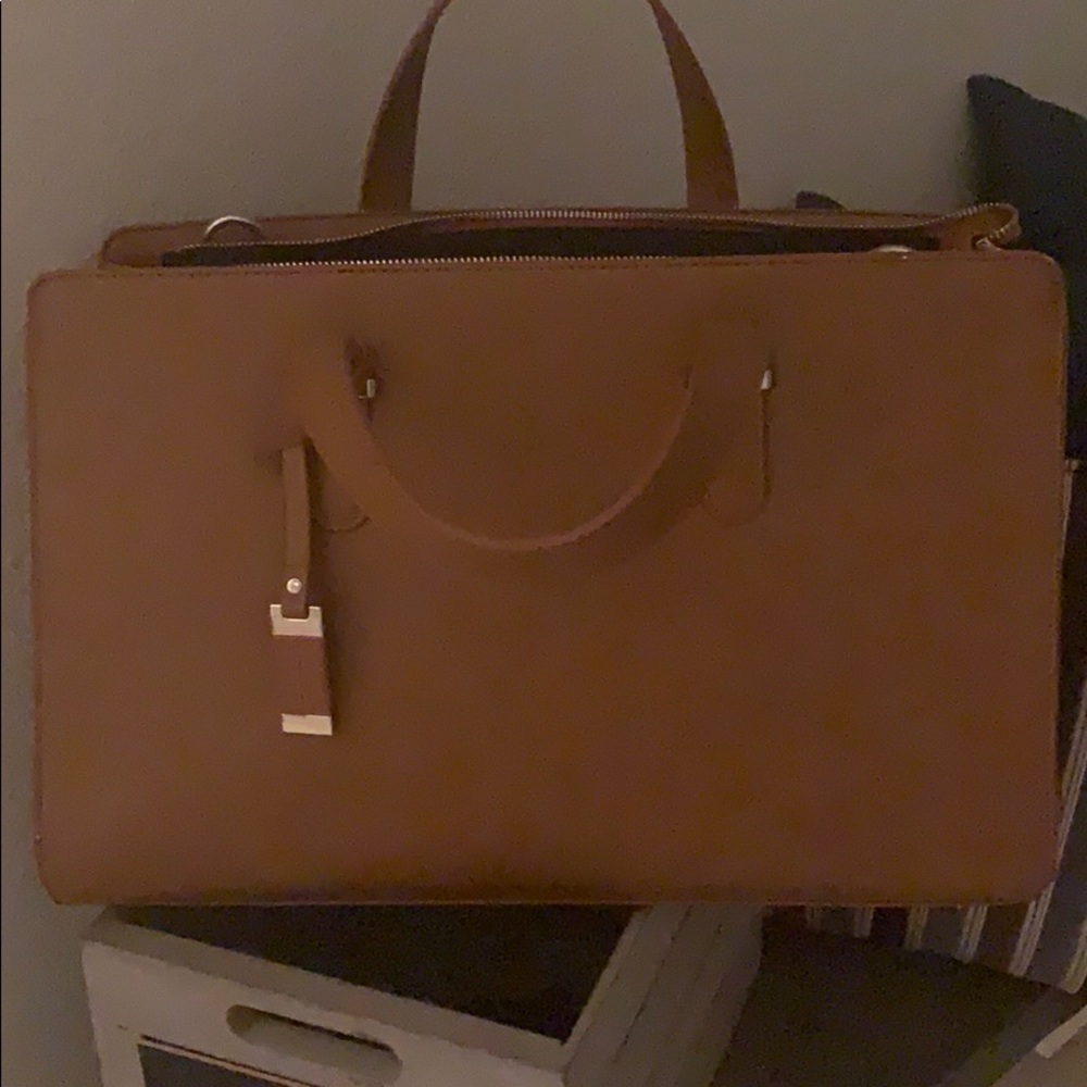 Work bag with strap